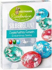 Olu krāsa Heitmann Silver glitter cena un informācija | Modelēšanas un zīmēšanas piederumi | 220.lv