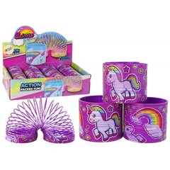 Rotaļlietu spirāle Lean Toys Unicorn, 6 cm цена и информация | Развивающие игрушки | 220.lv