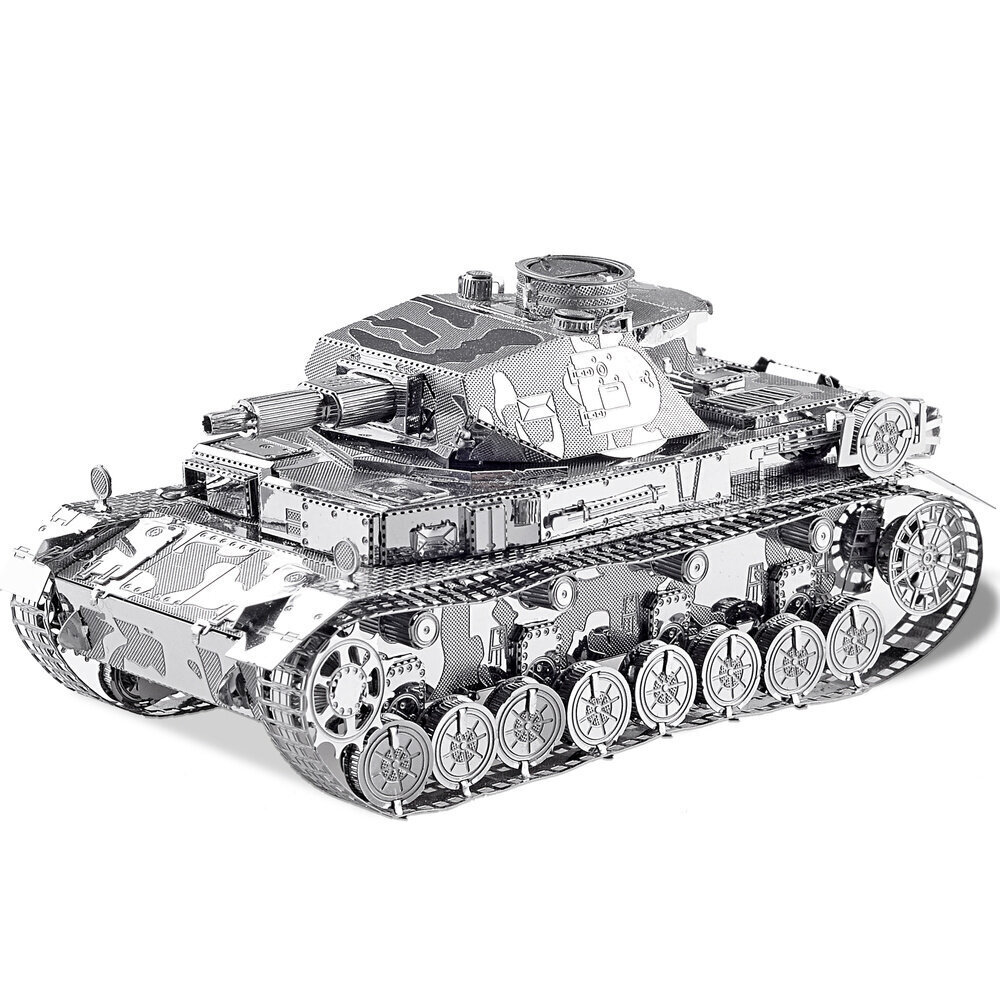 Metāla konstruktora 3D modelis - tanks Piececool, 168 d. cena un informācija | Konstruktori | 220.lv