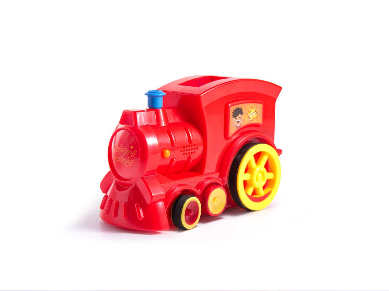 Interaktīvā sarkanā lokomotīve, vilciens cena un informācija | Rotaļlietas zīdaiņiem | 220.lv