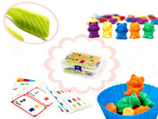Счетный инструмент Плюшевые мишки, 44 штуки цена и информация | Развивающие игрушки | 220.lv
