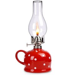 Tradicionālā parafīna lampa 28,5 cm 530 ml cena un informācija | Galda lampas | 220.lv