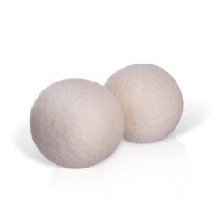 шарики для стирки из овечьей шерсти 2 шт. цена и информация | Средства для стирки | 220.lv