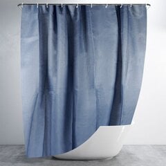 Занавеска для душа, 180x180 см, голубая цена и информация | Аксессуары для ванной комнаты | 220.lv