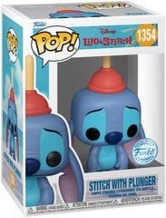 Funko POP! Disney Stitch With Plunger exclusive cena un informācija | Datorspēļu suvenīri | 220.lv