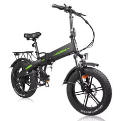 Электровелосипед Kaisda K2M, 20", черный, 500Вт, 13Ач цена и информация | Электровелосипеды | 220.lv