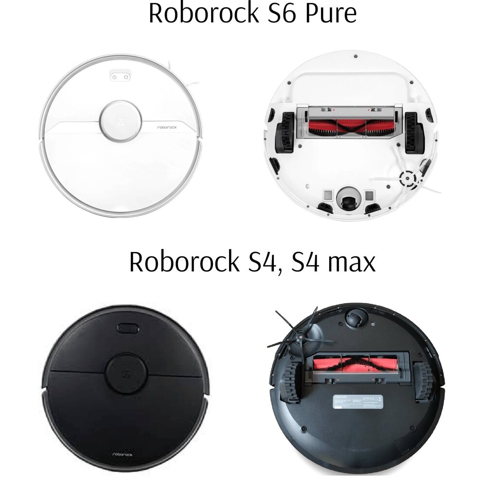 Xiaomi Roborock, 4gab. cena un informācija | Putekļu sūcēju piederumi | 220.lv