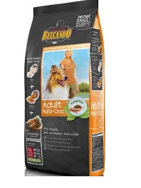 Belcando Karma Multi visu šķirņu pieaugušiem suņiem, ar mājputniem, 4 kg цена и информация | Sausā barība suņiem | 220.lv