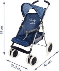ColorBaby коляска для кукол Baby Style 44917 цена и информация | Игрушки для девочек | 220.lv