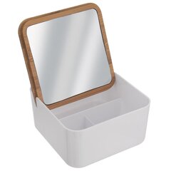 Spogulis ar trauku, balts cena un informācija | Kosmētikas somas, spoguļi | 220.lv