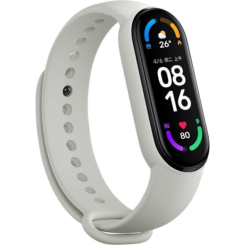 TopTel Mi Band, grey cena un informācija | Viedpulksteņu un viedo aproču aksesuāri | 220.lv