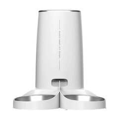 Rojeco 4L Automatic Pet Feeder WiFi Version with Double Bowl цена и информация | Миски, ящики для корма | 220.lv