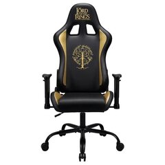 Spēļu krēsls Subsonic SA5609-LR1, melna/zelta cena un informācija | Biroja krēsli | 220.lv