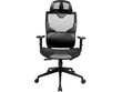 Spēļu krēsls Sandberg 640-95, melns/pelēks цена и информация | Biroja krēsli | 220.lv