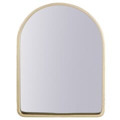 Zelta sienas spogulis 18x24 cm cena un informācija | Spoguļi | 220.lv