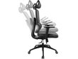 Biroja krēsls Sandberg 640-96, melns cena un informācija | Biroja krēsli | 220.lv
