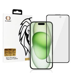 Закаленное стекло 10X Privacy Titanium для iPhone 15 Plus цена и информация | Защитные пленки для телефонов | 220.lv