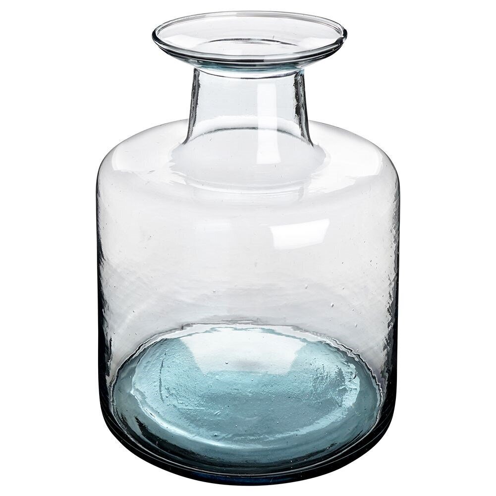 Dekoratīvā stikla vāze 20,5 cm цена и информация | Vāzes | 220.lv