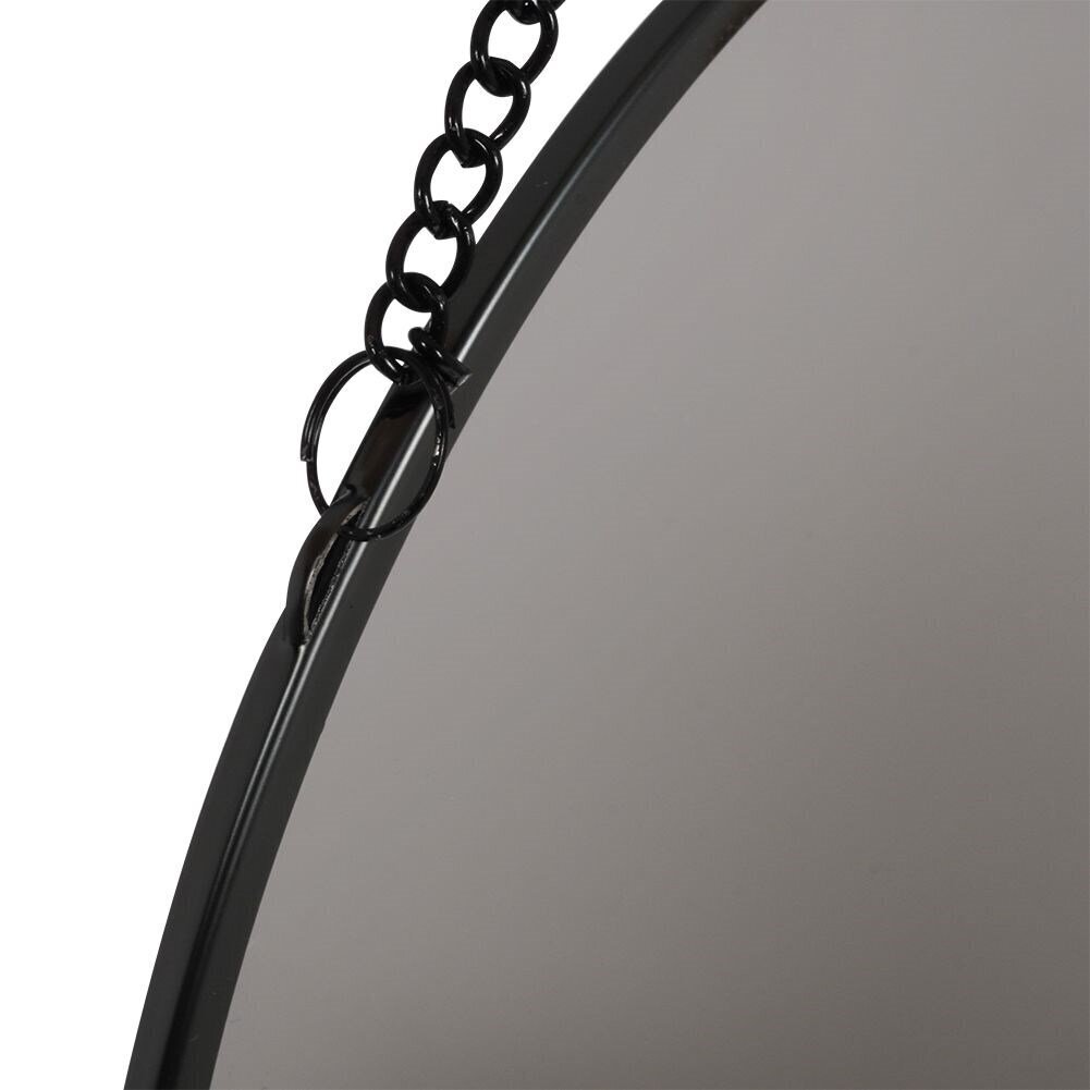 Piekaramais spogulis, 20 cm, melns cena un informācija | Spoguļi | 220.lv
