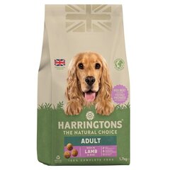 Harringtons Complete suņiem, ar jēru un rīsiem, 1,7 kg cena un informācija | Sausā barība suņiem | 220.lv