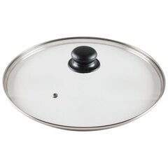 стеклянная крышка, 30 см цена и информация | Cковородки | 220.lv