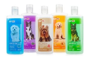 Universāls šampūns ar melones smaržu Happet, 240 ml cena un informācija | Kosmētiskie līdzekļi dzīvniekiem | 220.lv