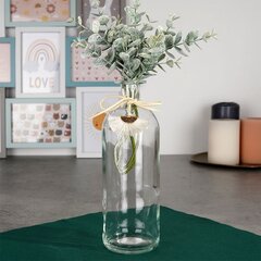 декоративная ваза для цветов 20 см цена и информация | Вазы | 220.lv