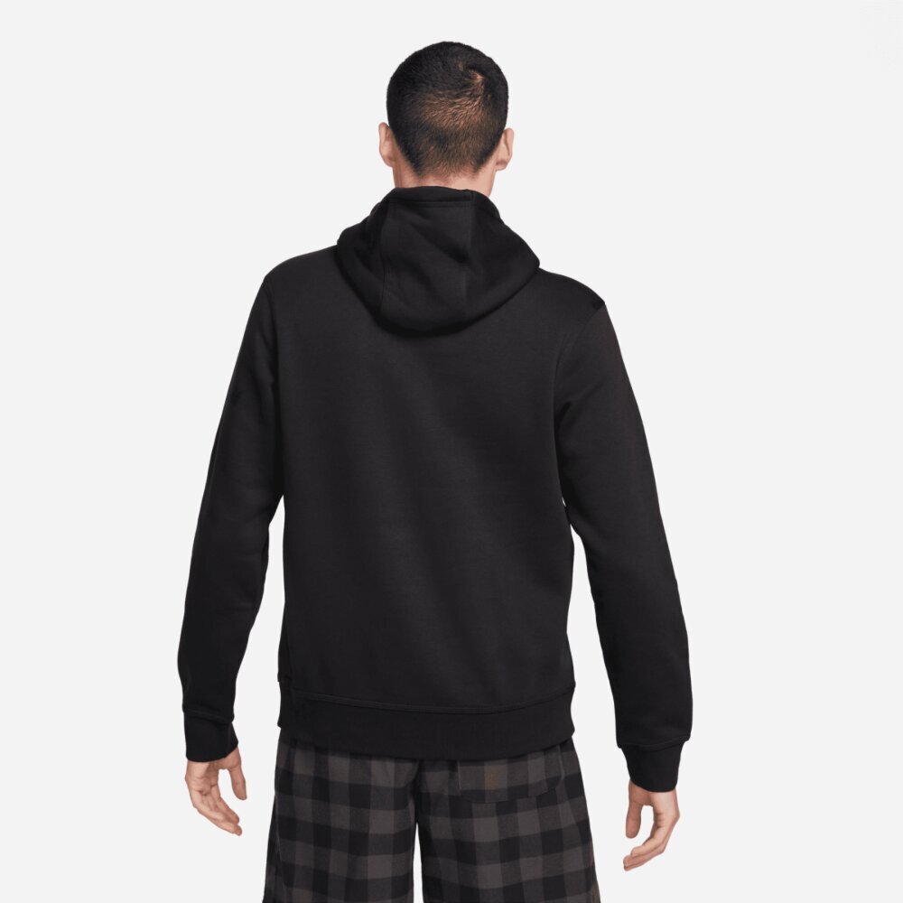 Nike vīriešu džemperis NSW CLUB HOODIE, melns цена и информация | Vīriešu jakas | 220.lv