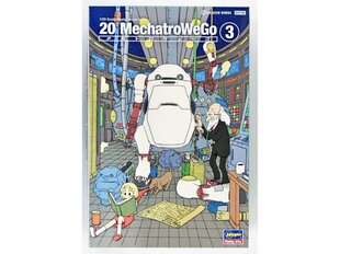 Līmējamais modelis Hasegawa - 20 MechatroWeGo No. 3, Retro., 1/20, 64745 cena un informācija | Konstruktori | 220.lv