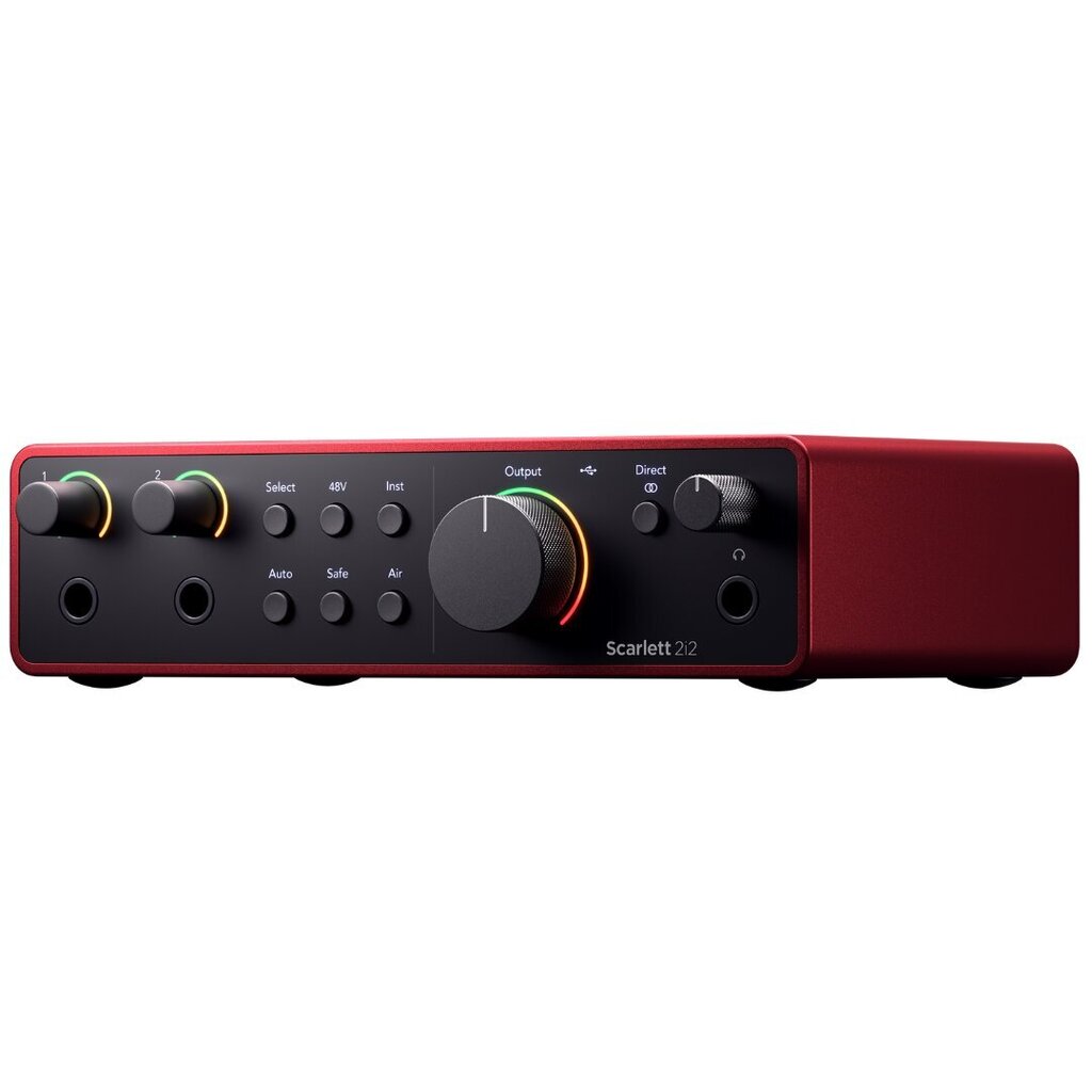 Audio interfeiss Focusrite Scarlett 2i2 4th Gen цена и информация | Mūzikas instrumentu piederumi | 220.lv