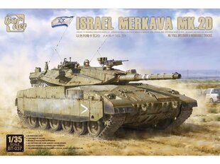 Līmējamais modelis Border Model - Israel Merkava Mk.2D with full interior, 1/35, BT-037 цена и информация | Конструкторы и кубики | 220.lv