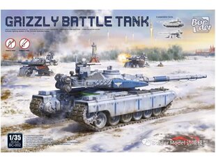 Līmējamais modelis Border Model - Grizzly Battle Tank, red alert 2, 1/35, BC-002 цена и информация | Конструкторы и кубики | 220.lv