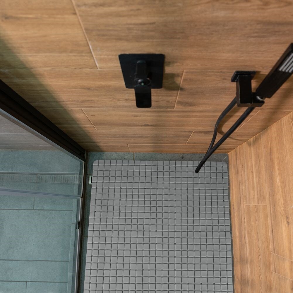 Neslīdošs vannas istabas paklājs, 69x39 cm cena un informācija | Vannas istabas aksesuāri | 220.lv