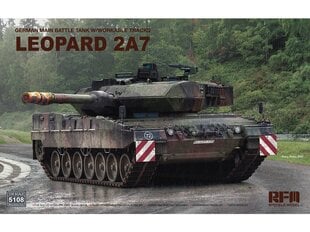 Līmējamais modelis Rye Field Model - German Main Battle Tank Leopard 2 A7, 1/35, 5108 cena un informācija | Līmējamie modeļi | 220.lv