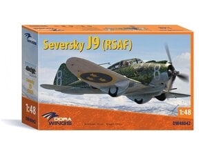 Līmējamais modelis Dora Wings - Seversky J9 RSAF, 1/48, 48042 цена и информация | Конструкторы и кубики | 220.lv