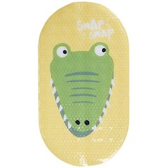 нескользящий коврик для ванной - крокодил, 69x39 цена и информация | Аксессуары для ванной комнаты | 220.lv