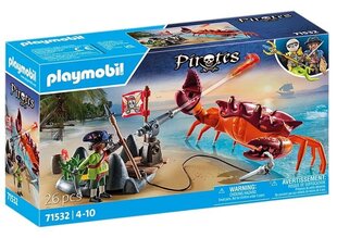 71532 PLAYMOBIL® Pirates, pirātu komplekts cena un informācija | Konstruktori | 220.lv