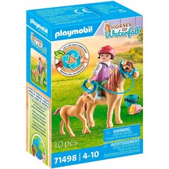 71498 PLAYMOBIL® Horses of Waterfall, ponijs цена и информация | Конструкторы и кубики | 220.lv