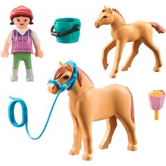 71498 PLAYMOBIL® Horses of Waterfall, ponijs cena un informācija | Konstruktori | 220.lv