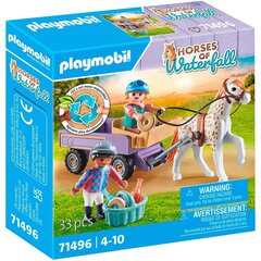 71496 PLAYMOBIL® Horses of Waterfall, ponijs cena un informācija | Konstruktori | 220.lv