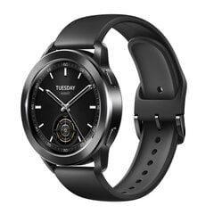 Xiaomi Watch S3 Black BHR7874GL cena un informācija | Viedpulksteņi (smartwatch) | 220.lv