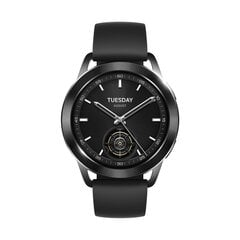 Xiaomi Watch S3 Black цена и информация | Смарт-часы (smartwatch) | 220.lv