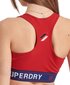 Superdry sieviešu sporta krūšturis W3110267A, sarkans cena un informācija | Krūšturi | 220.lv