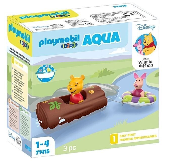 PLAYMOBIL® 1.2.3 & Disney Aqua, ūdens rotaļlietas цена и информация | Konstruktori | 220.lv