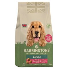Harringtons Complete suņiem, ar lasi un kartupeļiem, 1,7 kg cena un informācija | Sausā barība suņiem | 220.lv