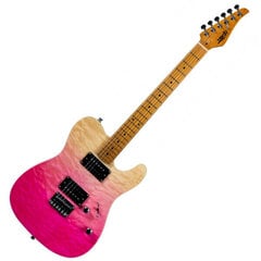 Электрогитара JET JT-450 QTPK HH (Transparent pink) цена и информация | Гитары | 220.lv
