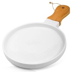 Фарфоровая сервировочная тарелка 34,5x21,5 см цена и информация | Посуда, тарелки, обеденные сервизы | 220.lv