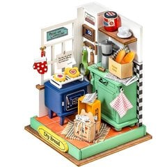 Деревянный 3D конструктор Robotime пекарня цена и информация | Конструкторы и кубики | 220.lv