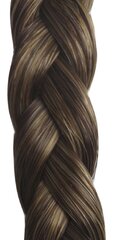 Pieliekamie mati Vanessa Grey Long Braid-6/24B, šokolādes brūns medus blondais maisījums cena un informācija | Matu aksesuāri | 220.lv
