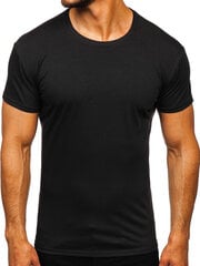 T-krekls vīriešiem J.Style 8S2005-3, melns cena un informācija | Vīriešu T-krekli | 220.lv